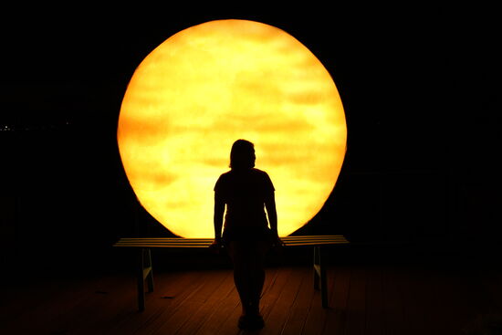 haben wir dann noch mal gemeinsam den Mond angeheult