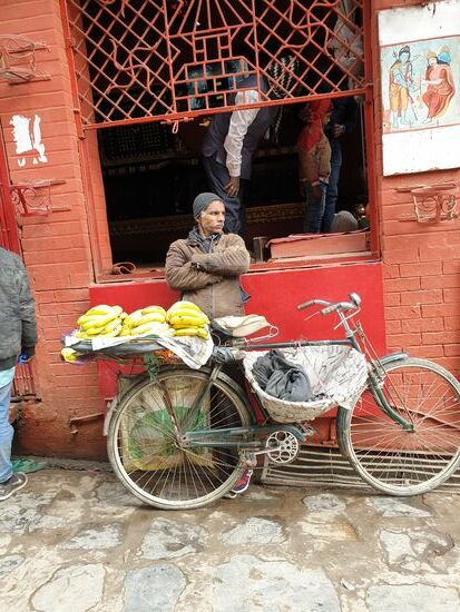 Warten auf Kundschaft