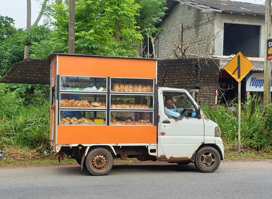 der Bäckerwagen, nicht zu überhören
