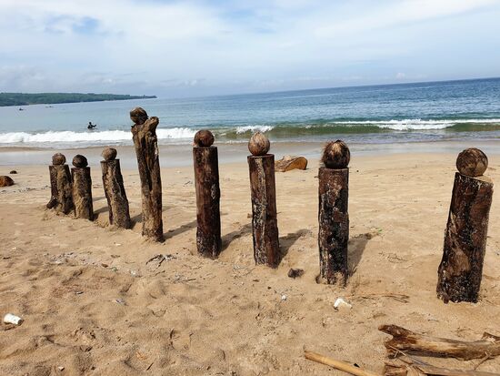 Kunst am Strand