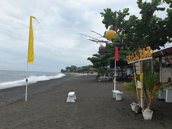 In der Chill Bar trinke ich mein abendliches Absackerbierchen.