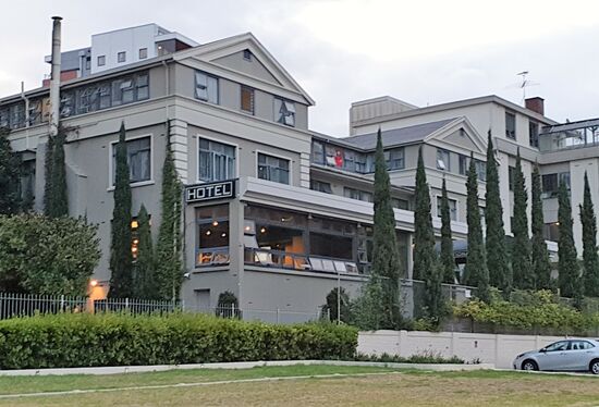 Mein Hotel - sieht von aussen klasse aus.