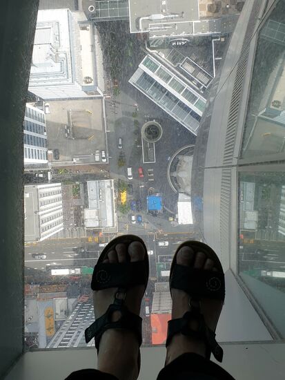 60 Stockwerke sind schon eine Hausnummer.