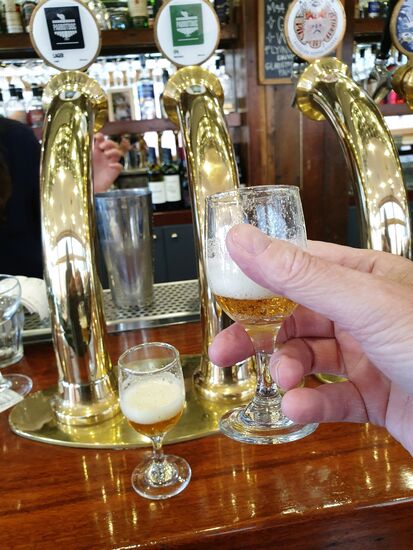 Es gibt so viele leckere Biersorten. Wer sich nicht entscheiden kann, darf probieren