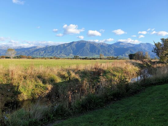 Der Ausblick von meinem Platz