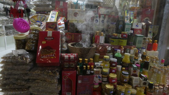 Überall duftet es nach Weihrauch