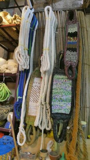 Damit klettern die Arbeiter nach oben