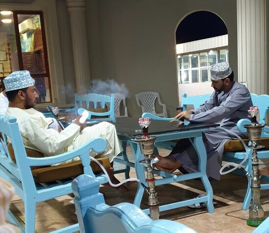 Den beiden schmeckt die Sisha
