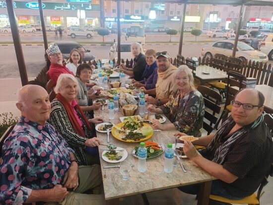 Abendessen gibt es dann beim Libanesen