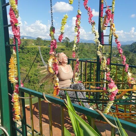Schaukeln überm Abgrund? Unbedingt!