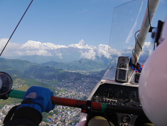 Das Annapurna-Massiv. Wir kommen immer näher!