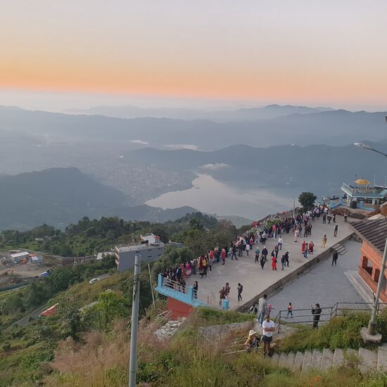 Sunrise-Tourismus auch eine Etage tiefer.