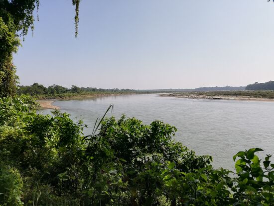 Rastpause am Aussichtspunkt.