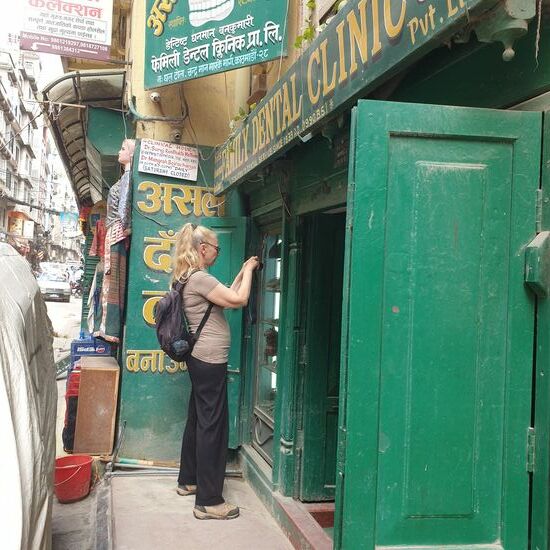 Ines völlig fasziniert