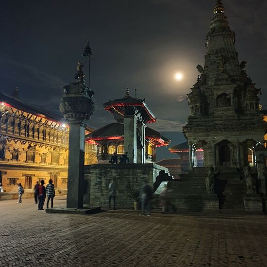 Ja! Es war Vollmond.