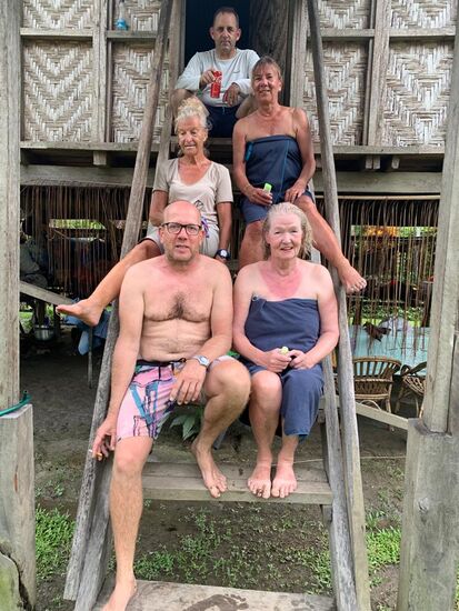 und auch der nächste Regenschauer kann uns gar nix mehr