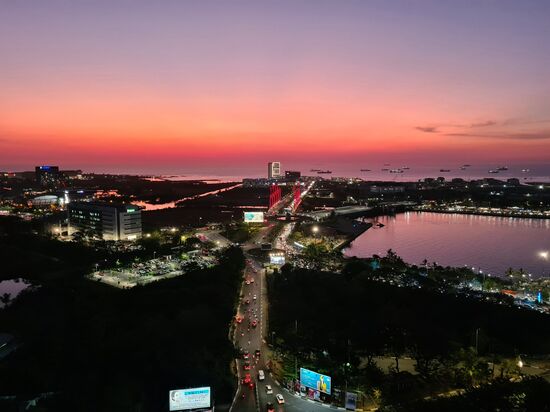 Und noch ein Sonnenuntergang.