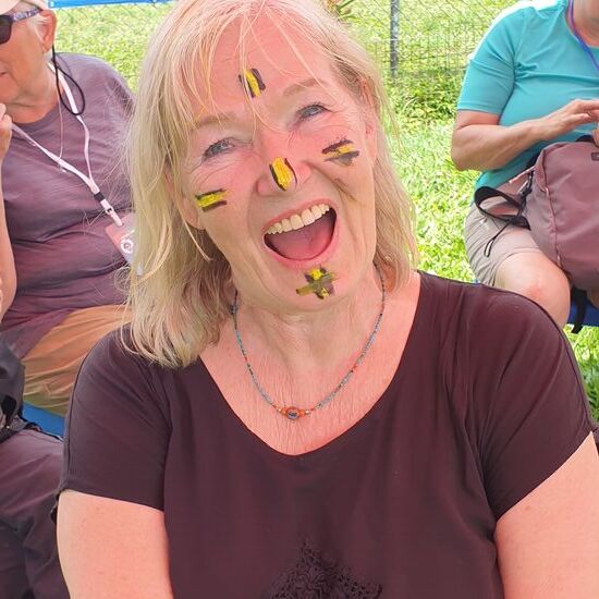 ich bleibe auch nicht verschont von Farbe