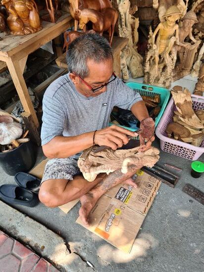 2 Wochen braucht er für diese Figur.