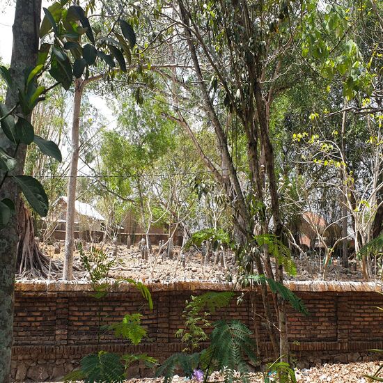Dieses Mal ein muslimischer Friedhof, nur schmucklose Steine stehen darauf.