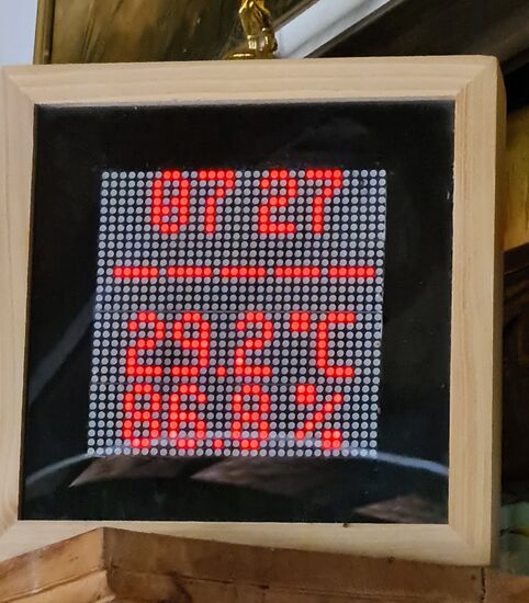 Ein Blick auf das Thermometer !