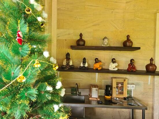 Weihnachtsmann und Buddhas schließen sich  nicht aus