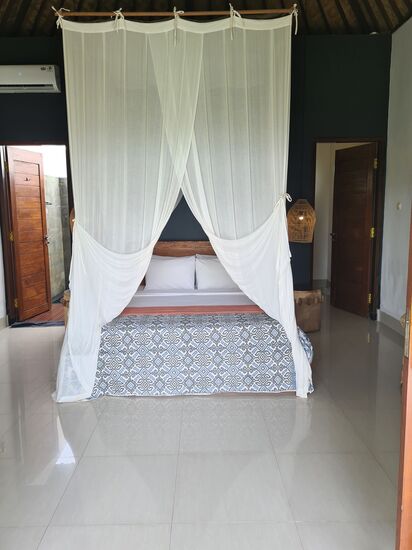 Mein Bungalow ist toll und gefällt mir.