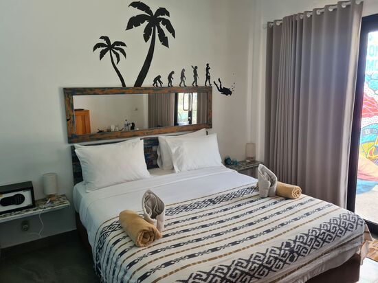 Meine Unterkunft. Direkt am Pool.