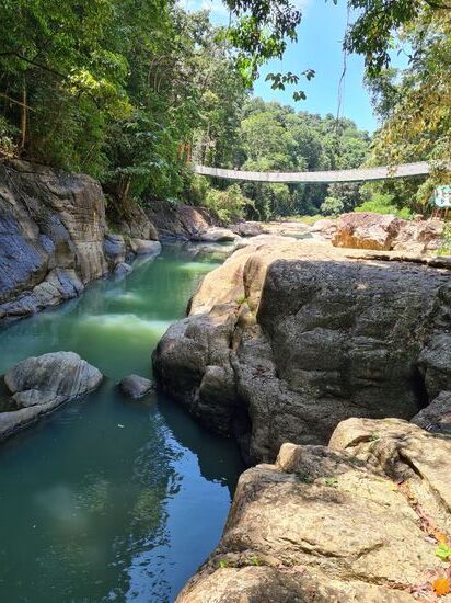 Erfrischend kühles Wasser.