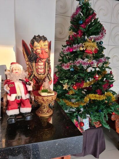 Religionen friedlich vereint.