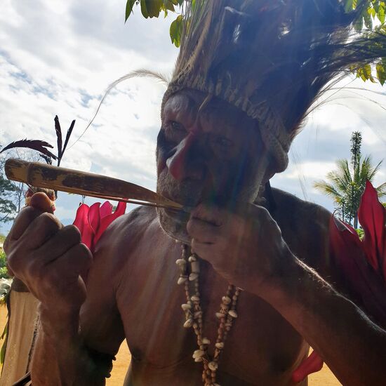 Nein - kein Joint, sondern eine Maultrommel.