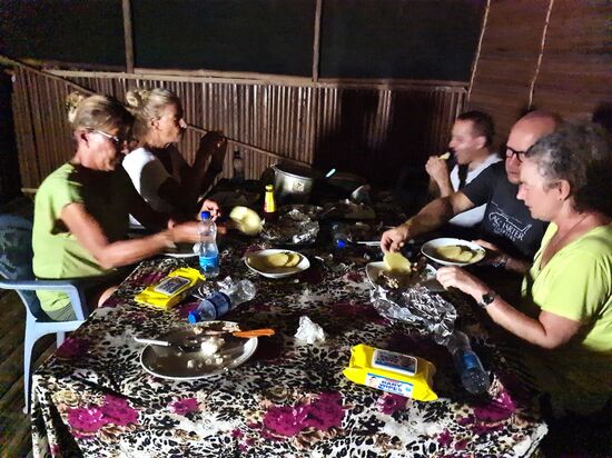 Fast wie bei Kerzenschein, es schmeckt sehr lecker