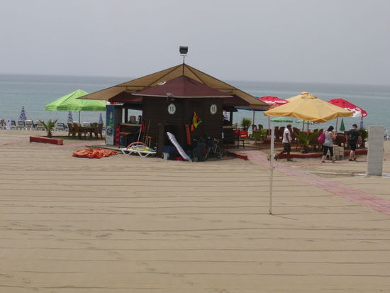 Am Strand von Alanya