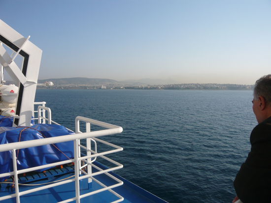 Anfahrt nach Piräus