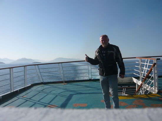 Überfahrt von Patras nach Venedig