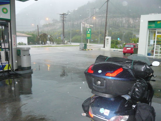 Regen, Regen, Regen in Igoumenitsa