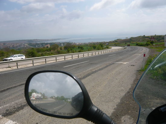 Anfahrt nach Istanbul