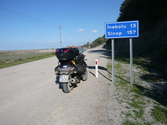 Auf dem Weg nach Sinop