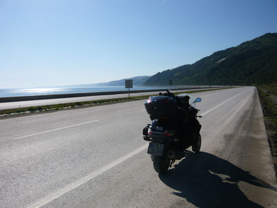 Entlang die Schwarzmeerküste