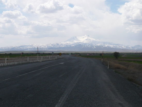 Vulkan Erciyes nahe Kayseri