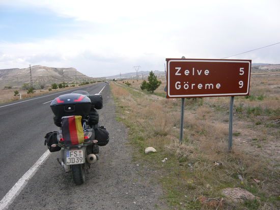 In Kappadokien angekommen