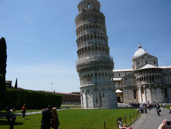 Mann , ist der aber schief
Info Schiefer Turm von Pisa