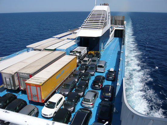 Überfahrt von Livorno nach Palermo