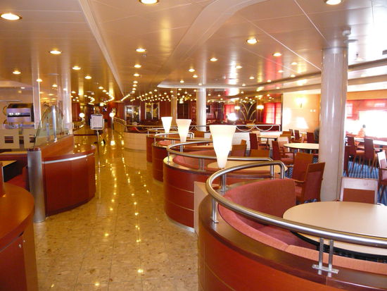 Die Fähre von innen