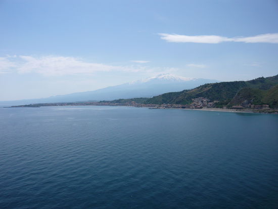 Sizilien bei Taormina
Im Hintergrund der Ätna