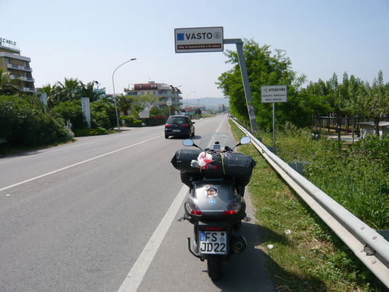 Quer über den Stiefel zur Adria