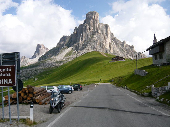Am Passo Giau 
Info Passo Giau
