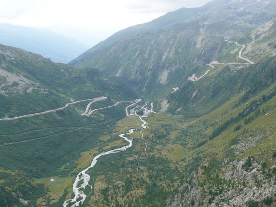 Am Rhonegletscher Schweiz