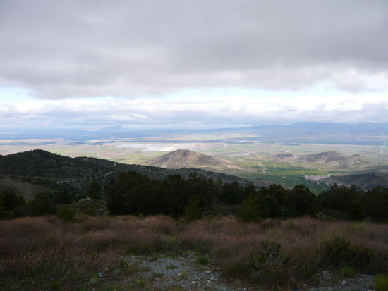 Über die Sierra Nevada Andalusien