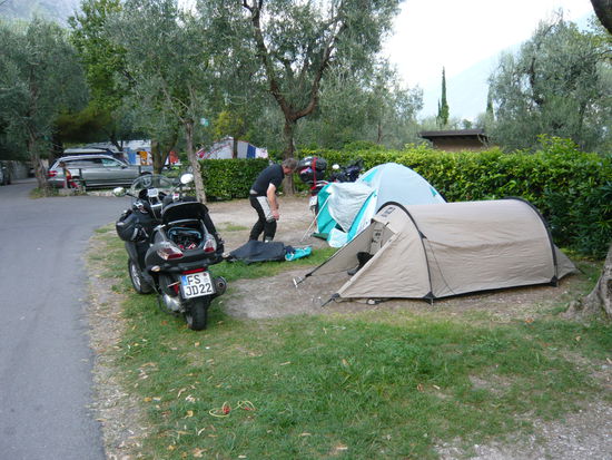 Camping am Gardasee